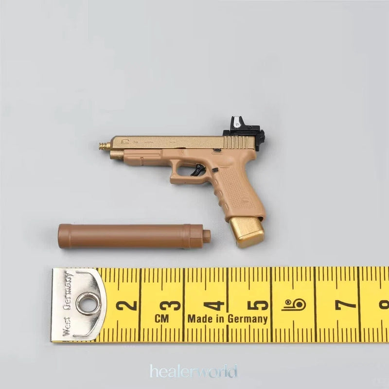 Male 1/6 Action Figure Body Fit Gun Weapon Model Killer Soldier for 12" Model