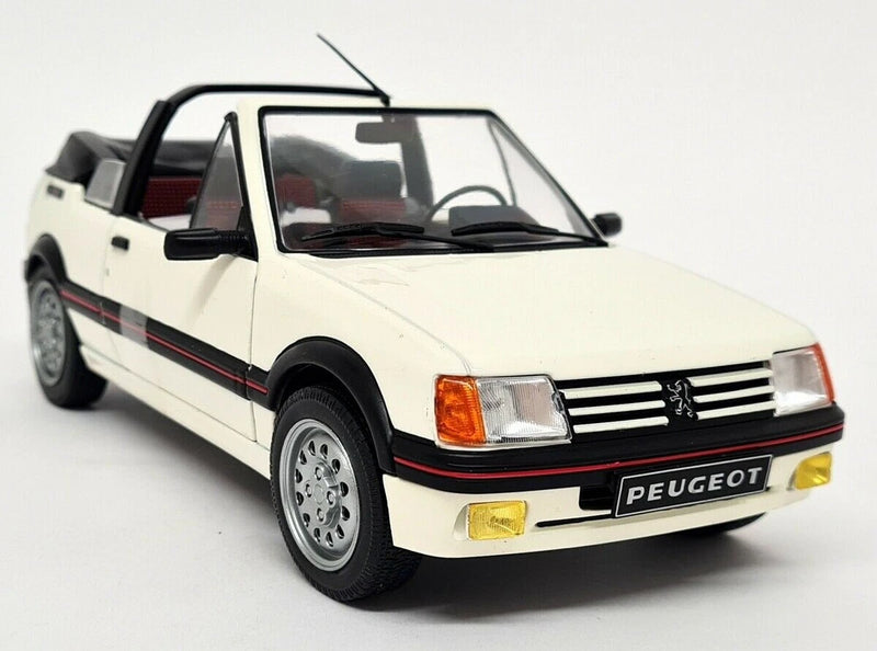 Solido 1/18 - Peugeot 205 CTi 1.6 Mk1 Meije White 1989 Diecast model car Model