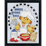 Design Works counted cross stitch kit "Baker Cats", 20x25cm Model