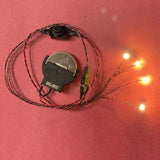 4 Chip LED Bulbs -  Dollhouses, Gundam - Warm White, Battery Holder & Switch Model