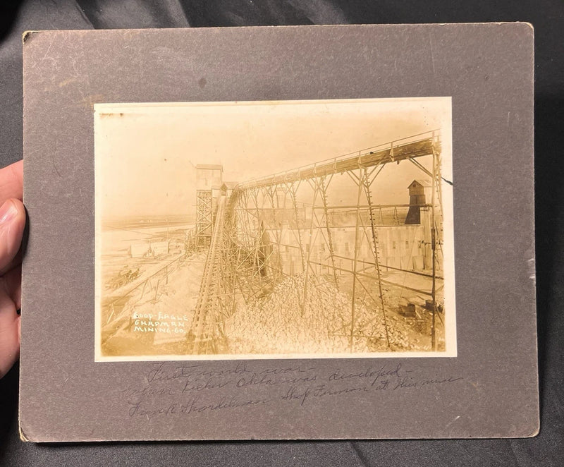 GOOD EAGLE CHAPMAN MINE OKLAHOMA BOARD PHOTO Model