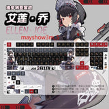 Zenless Zone Zero Ellen Joe Keycaps 120 Keys Sublimation For Cherry MX Keyboard Model
