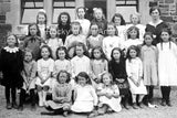Mmm-97 Children Plus Teacher, Braunton Board School, Devon. Photo Model