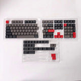 Dark Gray Red Dolch XDA Profile PBT Dye-subbed Keycap Set Model