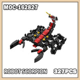 MOC-162827?Robot Scorpion Building Block Model Brick Small Particle Miniature DI Model