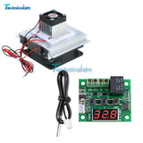 12V 60W Semiconductor Refrigeration Peltier Cooler Air Cooling Radiator DIY Kit Model