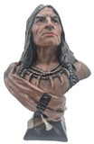Antique 1900 Bailey Company Native American Plaster Bust Tobacco Store Display Model