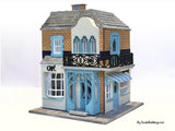1:48 DOLLHOUSE SHOP Nouveau style miniature DIY house kit Model