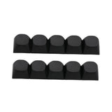 PBT Keycaps /MA Profile Ball Shape for All Cherrymx Mechanical Keyboard Black Model