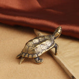 Animal Figurines Gift Vintage Brass Turtle Figurine Statue Home Ornaments Model