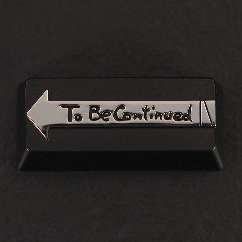 JoJo's Bizarre Adventure Enter Keycap To Be Continued For CHERRY MX Keyboard Model