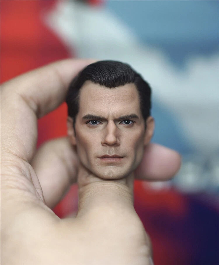 1:6 Man 3.0 Head Carved Model Fit 12'' Hot Toys Action Figure Model