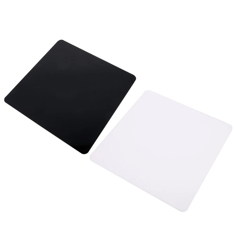 White Acrylic Photo Reflection Board Mirror for Jewelry Model