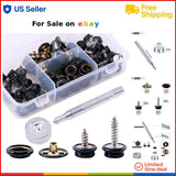 Marine Grade Canvas Upholstery Snap Button Fastener Kit for Boats Rust-Resistant Model