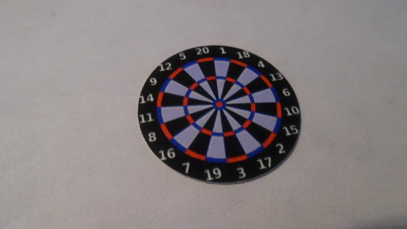Pre Cut One Inch Bottle Cap Images Dart Board Free Ship Model