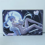Ayaka Bunny Rabbit Waifu Card Anime Girl Matchmaker Wall Art Oversized Board A5 Model