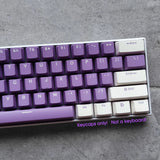 Double Shot PBT Keycaps Set OEM For 61/87/104 TKL Cherry MX Mechanical Keyboards Model