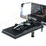 MINICHAMPS 1:64 PETRONAS W17 #63 G.RUSSELL WINNER CHINA GP 2026 Model Car Model