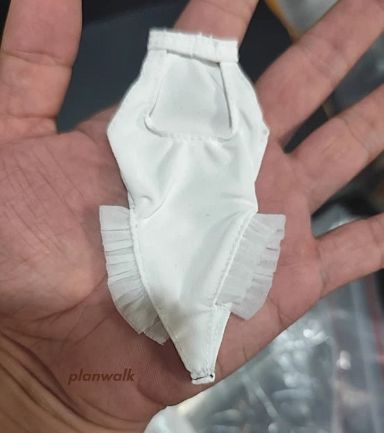 Healing Nun White Swim Suit 1/6 Model For 12" Action Figure Soldier Beach Model