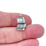 Vintage Sterling Silver 925 Computer Charm Charms