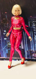 1/6 Scale Female Rose Red Top + Pants + Belt Model For 12'' Ph Action Figures Model