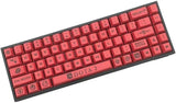 DIY Keycap Red Gray & Black Cherry PBT Dye-Sublimated 400 Keycaps OPEN BOX Model