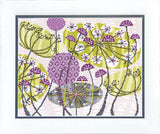 DIY Counted Cross Stitch Kit "Sunny inflorescence" 10.6x8.5 in / 27.0x21.5 cm Model
