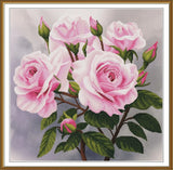 Creative ??ross Stitch Embroidery Kit "Moments of tenderness" Nova Sloboda Model