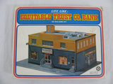 Life Like HO Scale Equitable Trust Co. Bank 2-Story Building Kit #01381 New! Model