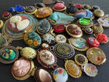 Vintage Fancy Cab Charms Pendants Lot 50 Pieces Charms