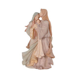 Foundations Holy Family Masterpiece in Long Flowing Brown Robe Figurine 6018937 Model