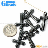 Assorted Shapes Black Hematite Gemstone Pendant Beads Free Shipping 5Pcs Charms