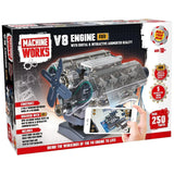 V8 Engine Model Kit - Augmented Reality, Sounds, 250+ Pieces Model
