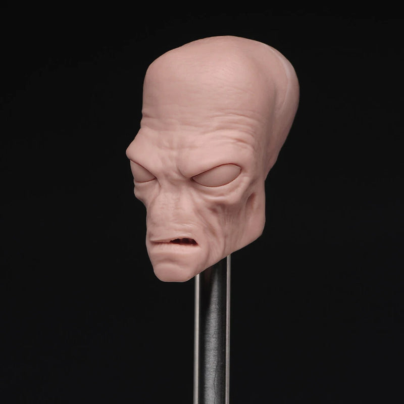DIY 1/6 Male Unpainted Head Sculpt CAD Bane Model Fit 12'' Action Figure Body Model
