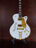 Mini Falcon Guitar & Stand RED HOT CHILI PEPPERS JOHN FRUSCIANTE Display Gift Model