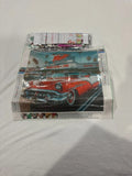 5D DIY Artificial Diamond Wall Art Painting Kit Craft 70's Vehicle parked Diner Model