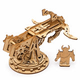 ROKR KW401 Siege Heavy Ballista 3D Wooden Puzzle Mechanical Model Assembled Model
