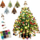 DIY Beaded Christmas Tree Kit, 3D Crystal Bead Holiday Craft Set for Adults Model