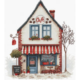New Luca-S Cross Stitch Kit Welcome to Coffee B1427 Model