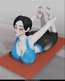 Rushzilla Wii-Fit Trainer DIY kit unpainted  1/8- 1/6 scale anime figure Model