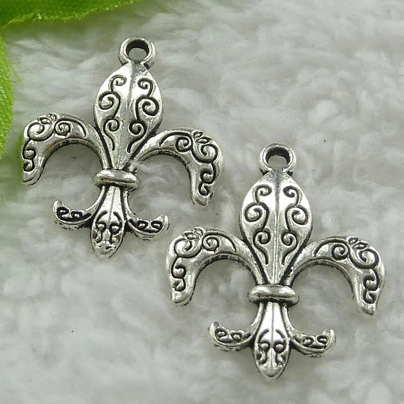 Free Ship 260 pcs tibet silver nice charms pendant 26x21mm B771 Charms