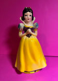 Vintage 1960 Disney Snow White Figurine Porcelain 5" Timex Watch display Japan Model