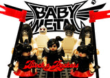 BABYMETAL + Kami Band custom mini figure SET DIY kit + case! Block N Rockers Model