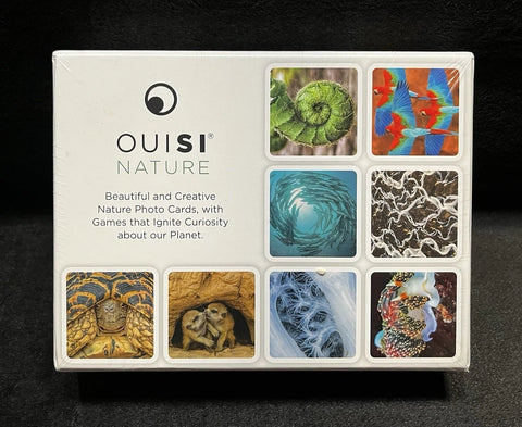 Ouisi NATURE 210 Connecting Photo Cards Game NEW IN BOX SEALED Model