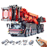 MOC-20920 Motorized Full RC LTM 11200 Mobile Crane 8128 Pieces Building Kit Model