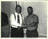 1995 Press Photo Donald Taylor Honored by Beverage & Water Board of New Orleans Model