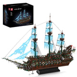 Mould King 13218 Legendary Ghost Pirate Sailing Ship Building Blocks 6849Pcs Model