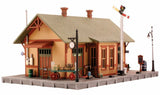 Woodland Scenics ~ N Scale ~ Woodland Station ~ Pre-Fab Building Kit ~ PF5207 Model