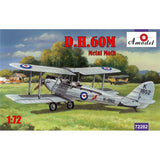 Biplane de Havilland DH.60M Metal Moth 1:72 Amodel AMO72282 Plastic Model Kit Model