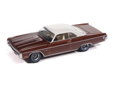 1971 Plymouth Sport Fury GT - Bronze 1:64 Scale Model - Auto World AWSP211B Model